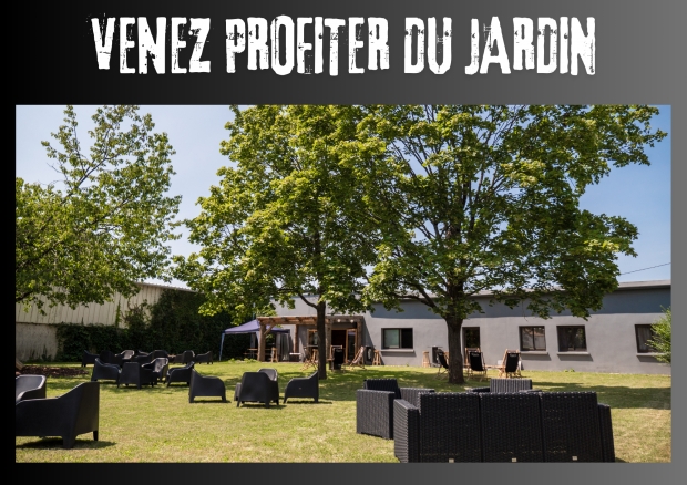 VENEZ PROFITER DU JARDIN